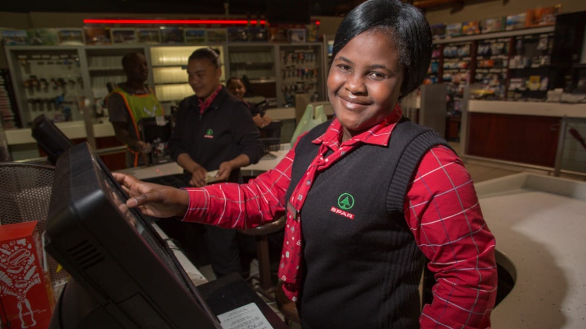 Spar bake bread and rolls.